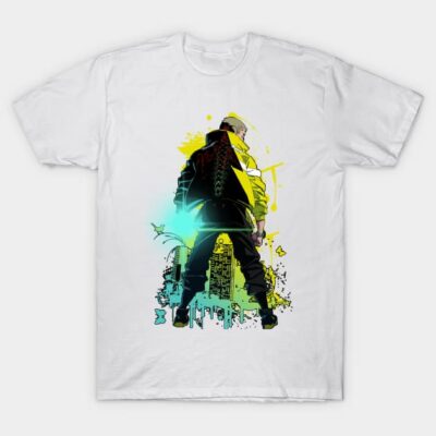 David Edgerunners Anime T-Shirt Official Cyberpunk Edgerunners Merch