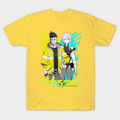 Lucy And David T-Shirt Official Cyberpunk Edgerunners Merch