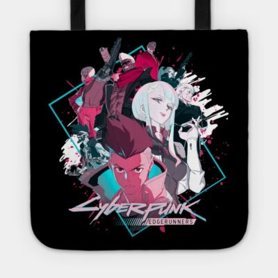 Main Characters Tote Official Cyberpunk Edgerunners Merch