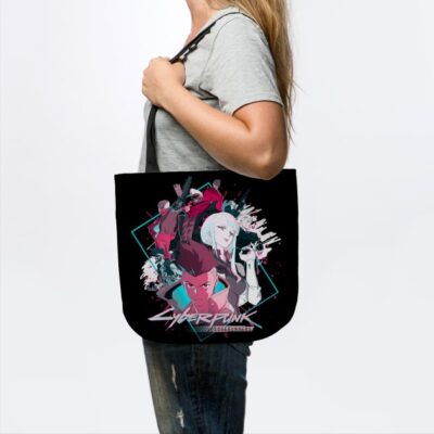 Main Characters Tote Official Cyberpunk Edgerunners Merch