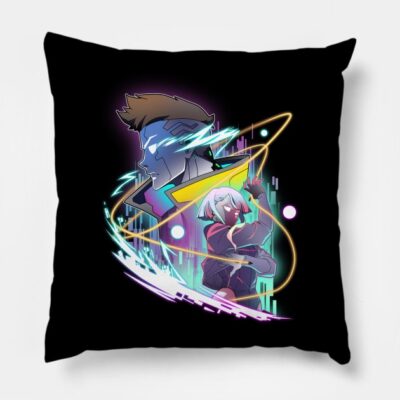 Cyberpunk Throw Pillow Official Cyberpunk Edgerunners Merch