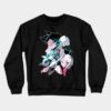 Edgerunners All Characters Crewneck Sweatshirt Official Cyberpunk Edgerunners Merch