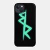 David S Jacket Logo Neon Glow Cyberpunk Edgerunner Phone Case Official Cyberpunk Edgerunners Merch