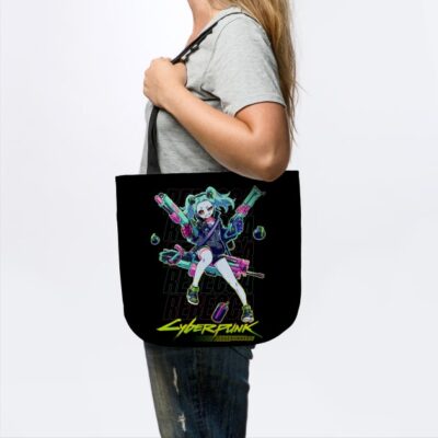 Cyberpunk Edgerunners Rebecca Tote Official Cyberpunk Edgerunners Merch