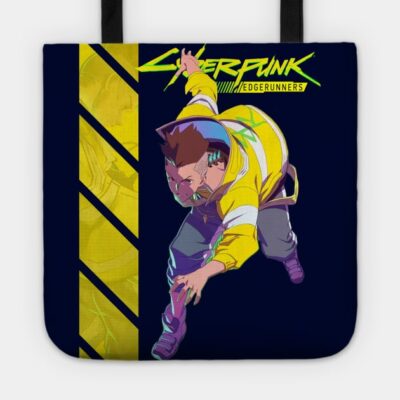 David Cyberpunk Edgerunners Tote Official Cyberpunk Edgerunners Merch