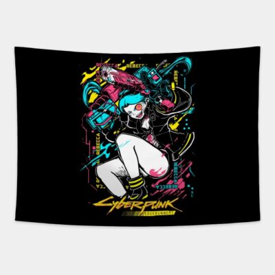 Rebecca Tapestry Official Cyberpunk Edgerunners Merch