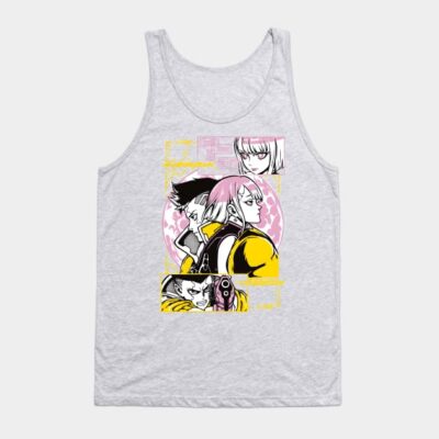 Edge Runner Black And Yellow Tank Top Official Cyberpunk Edgerunners Merch