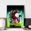 Anime C Cyberpunk E Edgerunners Poster No Framed Kraft Club Bar Paper Vintage Poster Wall Art 10 - Cyberpunk Edgerunners Merch