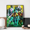 Anime C Cyberpunk E Edgerunners Poster No Framed Kraft Club Bar Paper Vintage Poster Wall Art 13 - Cyberpunk Edgerunners Merch