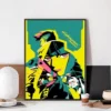 Anime C Cyberpunk E Edgerunners Poster No Framed Kraft Club Bar Paper Vintage Poster Wall Art 2 - Cyberpunk Edgerunners Merch