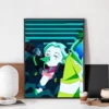 Anime C Cyberpunk E Edgerunners Poster No Framed Kraft Club Bar Paper Vintage Poster Wall Art 4 - Cyberpunk Edgerunners Merch