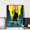 Anime C Cyberpunk E Edgerunners Poster No Framed Kraft Club Bar Paper Vintage Poster Wall Art 7 - Cyberpunk Edgerunners Merch