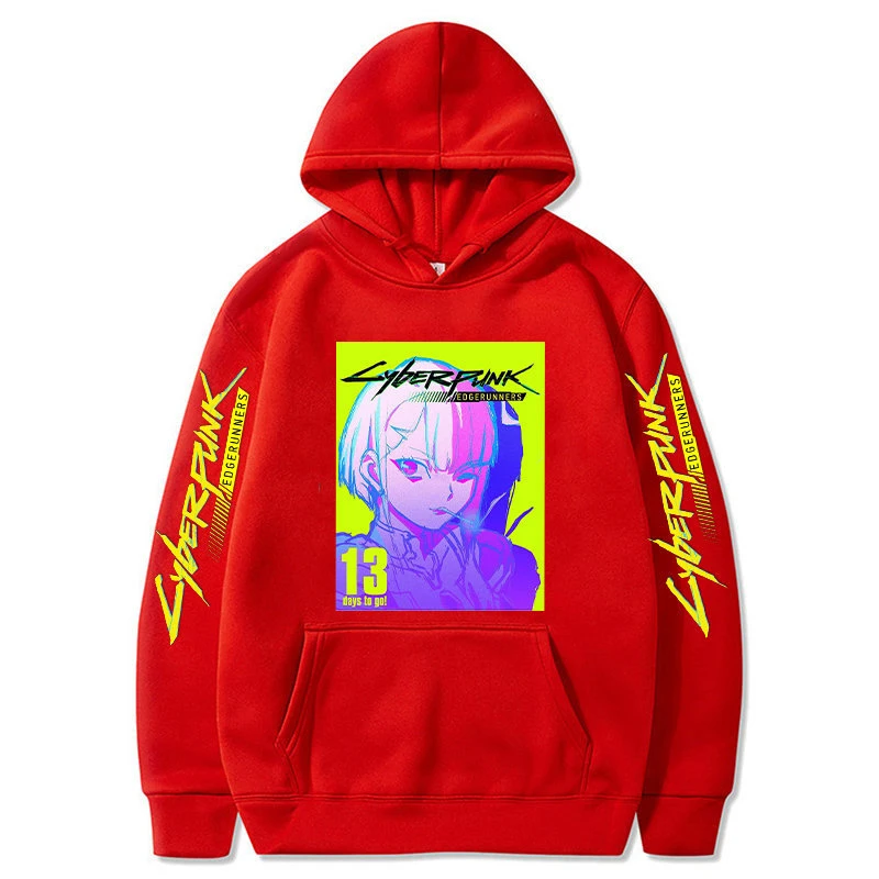 Anime Cyberpunk Edgerunners Lucy 3D Print Hoodie