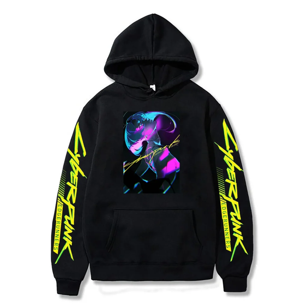 Cyberpunk Edgerunner Lucy Hoodies Anime Autumn Winter Manga Printed Y2k Korean Style Fashion Trend Men Women - Cyberpunk Edgerunners Merch