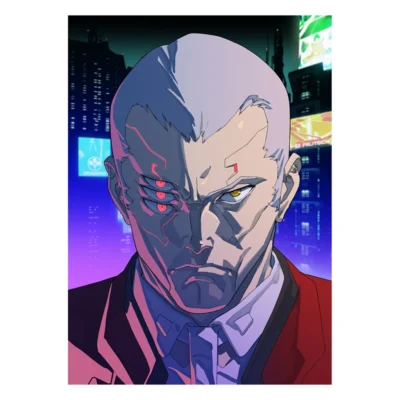 David and Valerie Canvas Paintings Cyberpunk Anime Posters and Prints Wall Art Picture for Living Room 7 - Cyberpunk Edgerunners Merch