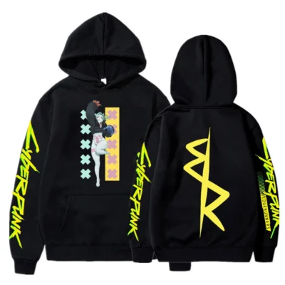 Hot Sale 2022 Anime Cyberpunk Edgerunners Rebecca Printed Hoodie Hoodies - Cyberpunk Edgerunners Merch